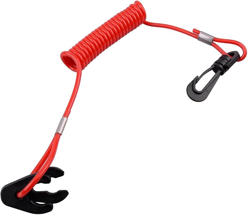 Eastar Floating Safety Lanyard Boat Kill Switch Key Stop Switch Tether Cord — kill switch lanyard for kill switch