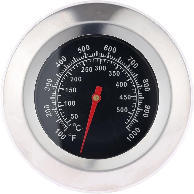 3" Face 1000F Charcoal BBQ Thermometer,1PC Barbecue Temperature Gauge — best bbq thermometer probes for bbq