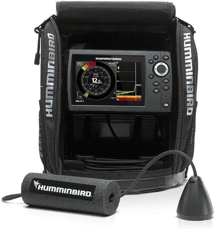 Humminbird ICE H5 HELIX 5 CHIRP GPS G2 FB Fish Finder 410970-1, ICE H5 CHIRP GPS G2 FB — Portable fish finder for