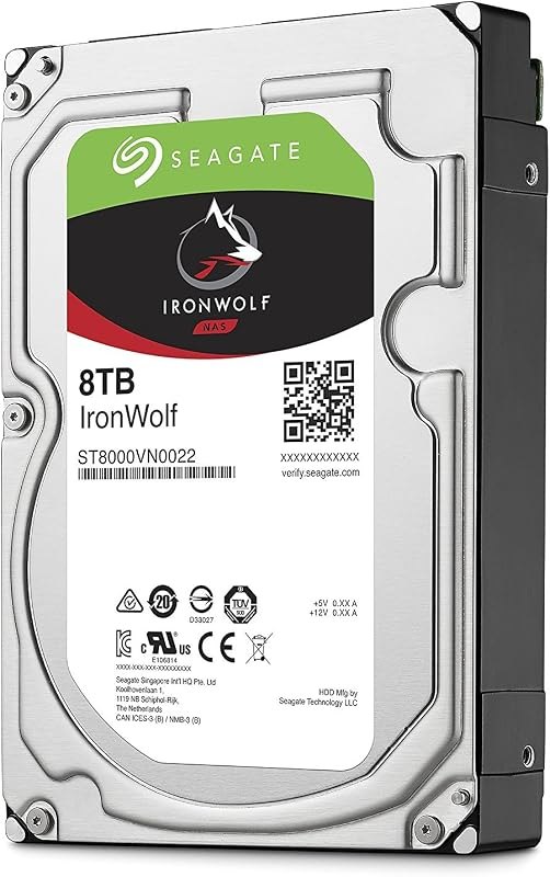 Seagate IronWolf 8TB NAS Internal Hard Drive HDD — NAS hard drive ironwolf for nas hard drive ironwolf