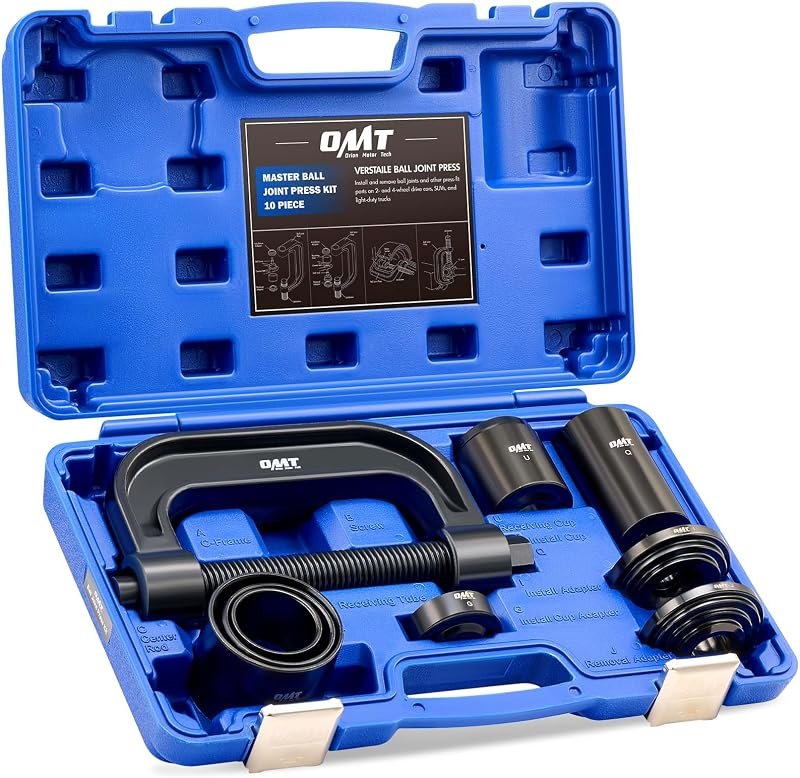 OMT Ball Joint Press Kit, Ball Joint Removal Tool with 4x4 Adapters — Amazon Serves getting the most out o for serves