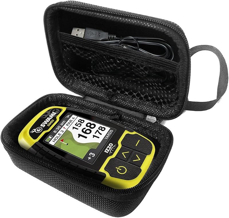 Hard Case Compatible for Izzo Golf Swami 5000 Golf GPS Rangefinder