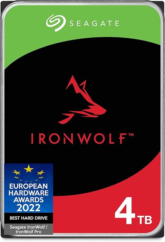 Seagate IronWolf 4TB NAS Internal Hard Drive HDD — NAS hard drive for nas hard drive