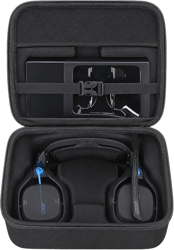 Case for Logitech G Astro A50 Multi-Platform Wireless Gaming Headset -Black