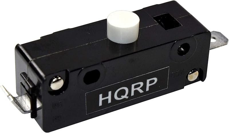 HQRP Push Button On-Off Switch Compatible with Tecumseh Electric Start Switch fits Sears, Craftsman, MTD Snow King