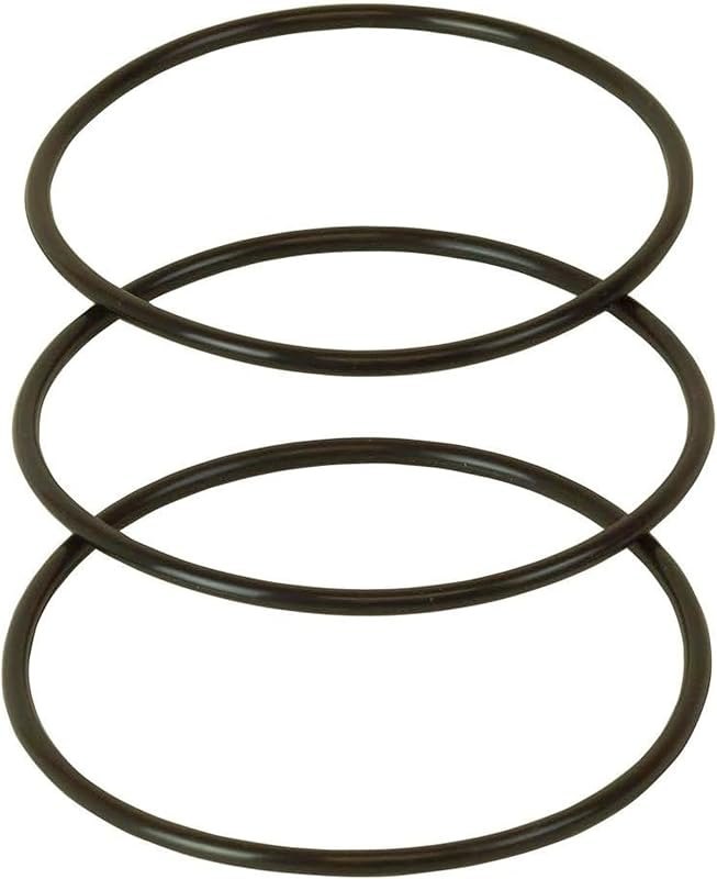 APEC Water Replacement O-Ring Set, 3.5" OD RO System Housings, 3 Pcs, Black — well o-ring housing for inch sediment