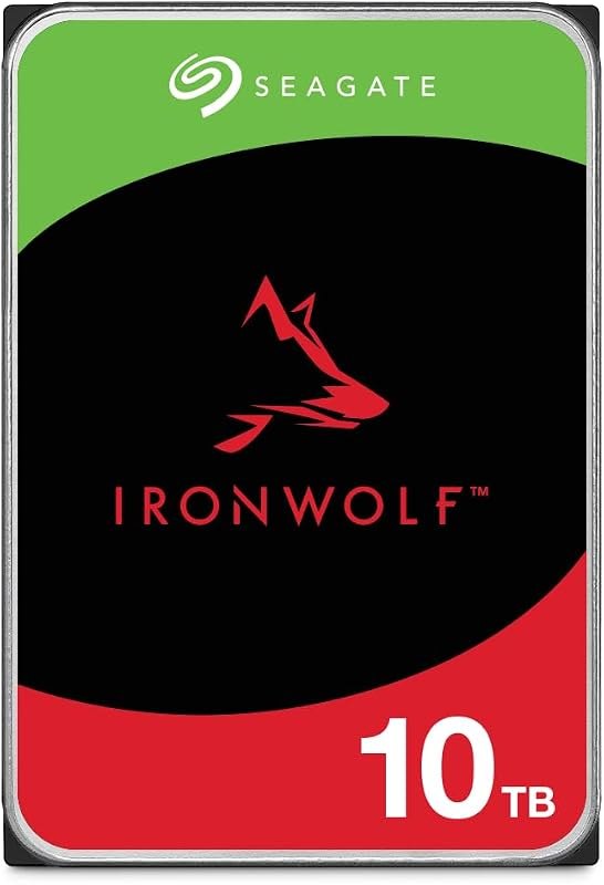 Seagate IronWolf 10TB NAS Internal Hard Drive HDD — NAS hard drive ironwolf for nas hard drive ironwolf