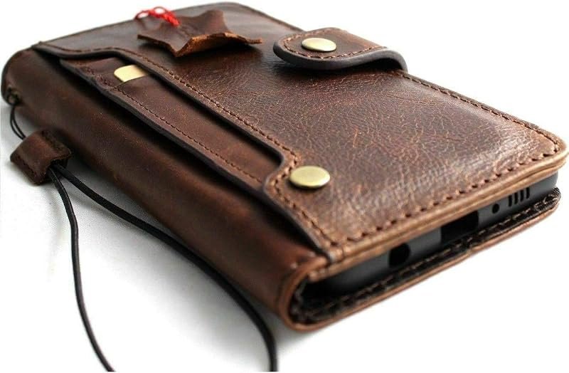 JAFO Genuine Leather Case for iPhone 18 17 16 15 14 Pro Max Plus Air Book Wallet Handmade Cover Holder Closure 17E —