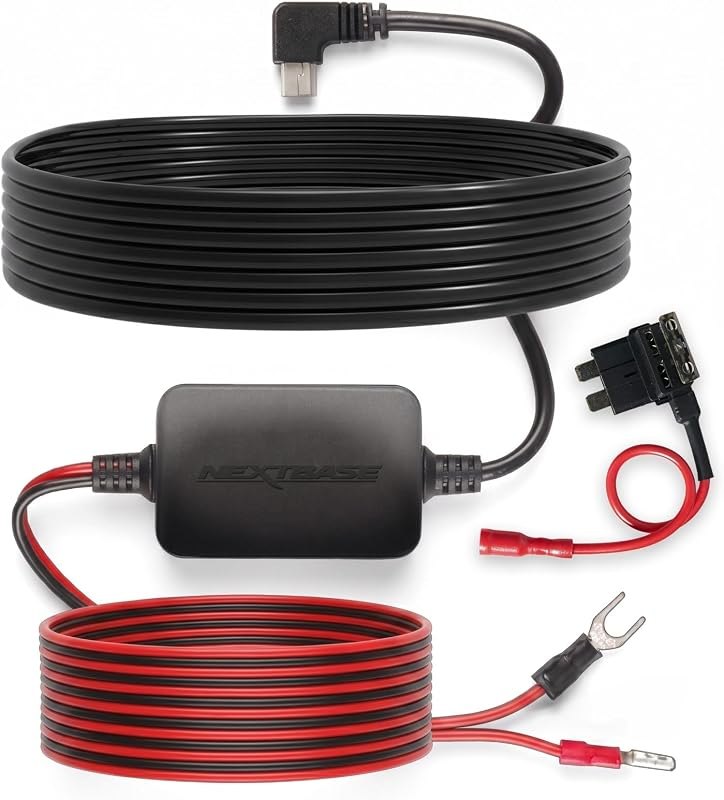Nextbase Series 2 Dash Cam Hardwire Kit- for Nextbase Dashcams 122, 222, 322GW, 422GW, 522GW, 622GW in Car Hard Wiring