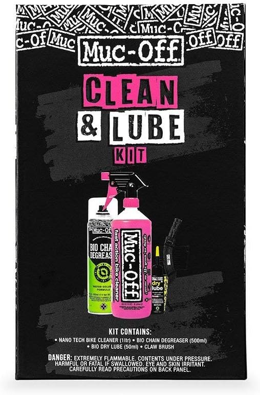 Muc-Off Clean & Drivetrain Kit One Color, One Size — off cleaning kit for off cleaning kit