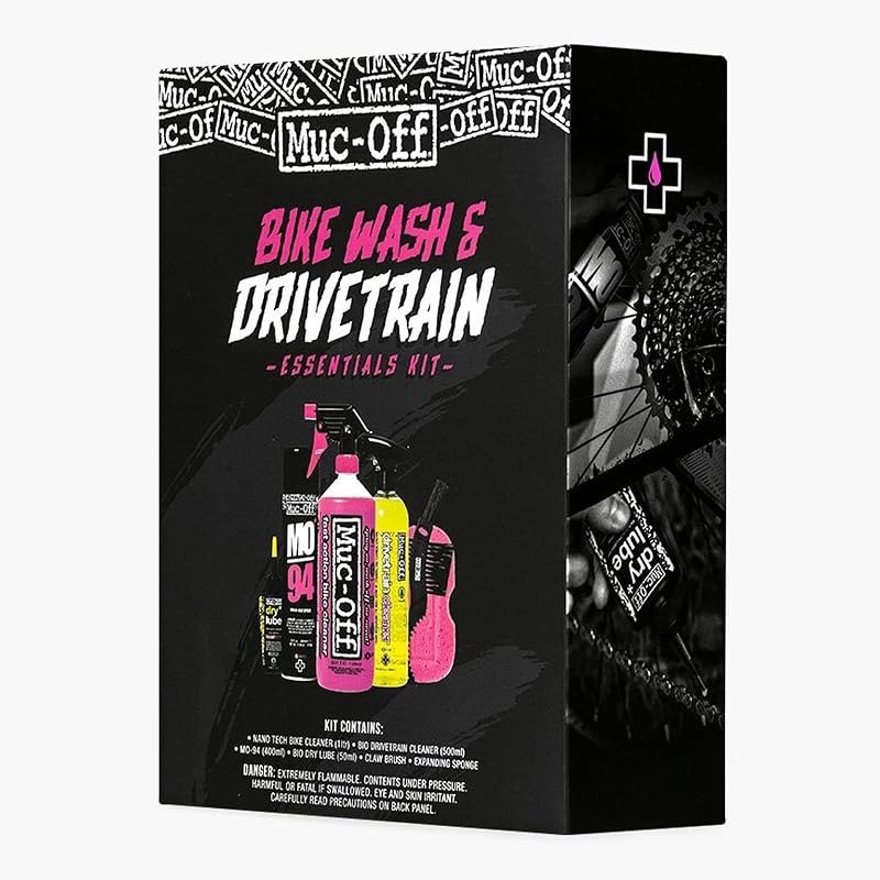 MUC-OFF 1134US Bike Wash & Drivetrain Essentials Kit — off cleaning kit for off cleaning kit