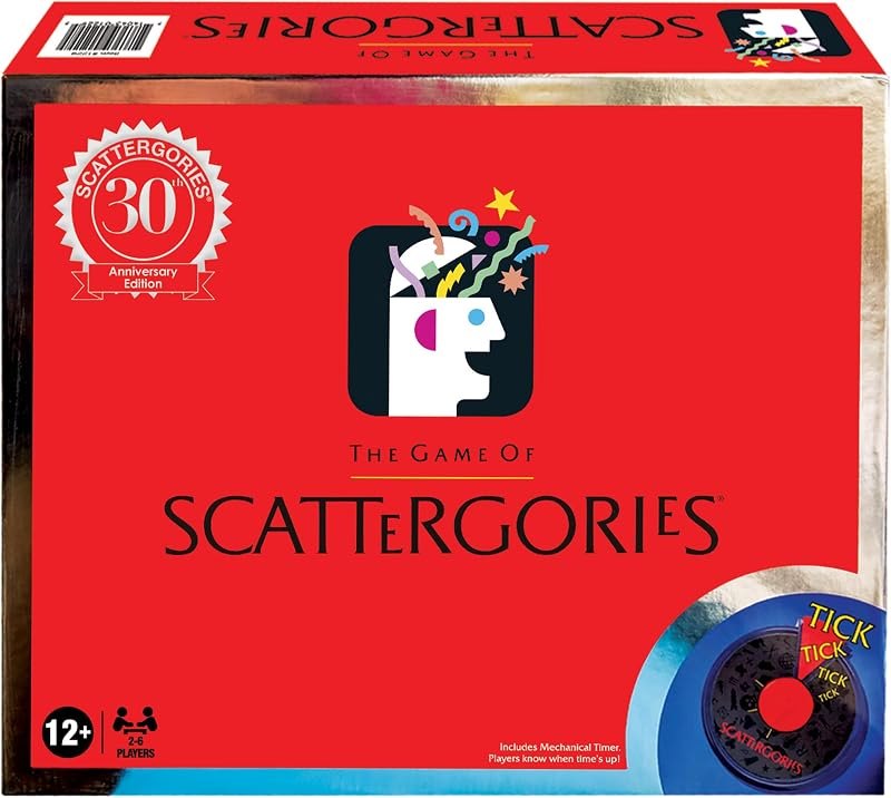Winning Moves Scattergories 30th Anniversary Edition — Amazon Games to keep you entertained for games keep you