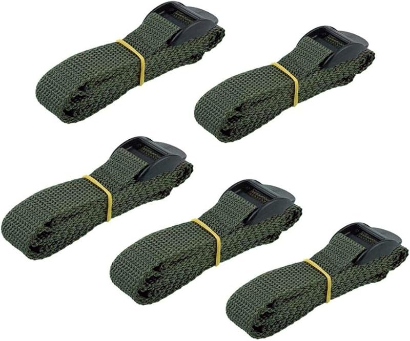 5pcs Trail & Game Camera Straps Belts Hunting Camera Tree Mounting Strap Belts Kit, Portable UV Resistant and Foldable