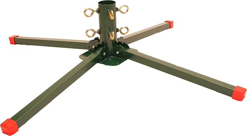 Goliath Welded Steel Artificial Christmas Tree Stand for Artificial Trees 9 to 14 Foot with a 3/4 inch to 2 inch