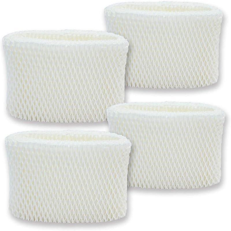 PUREBURG 4-Pack HAC-504 Humidifier Filter Compatible with Honeywell HAC-504AW & Filter A Fits HCM-350 HEV355 HCM-710