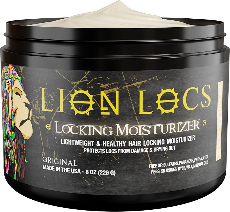 Lion Locs Dreadlock Locking Gel for Retwists, Braids — outdoor line-loc for reflective guyline