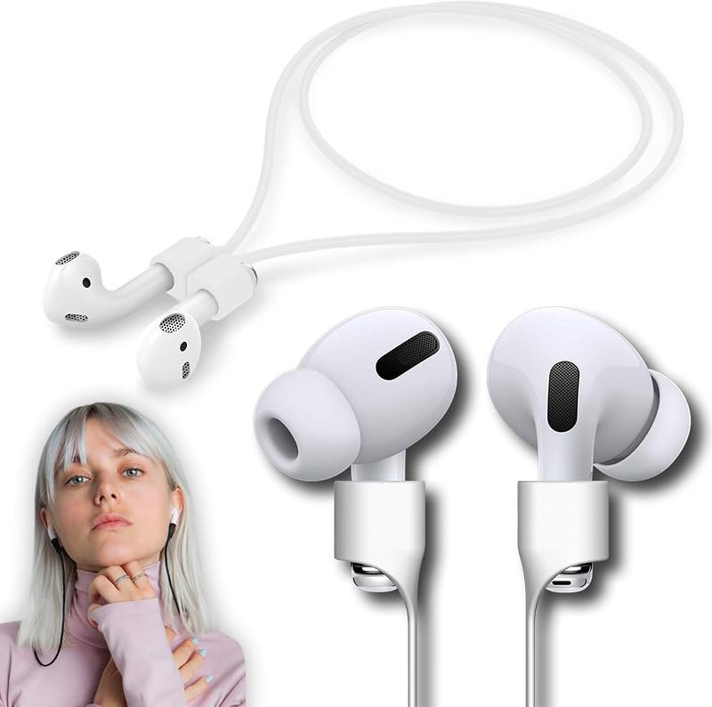 Ultra Strong Magnetic Airpod Pro Strap Anti-Lost Cord Sports Lanyard Compatible with Airpods 3rd 2nd Generation Pro 3