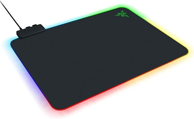 Razer Firefly Hard V2 RGB Gaming Mousepad, Customizable Chroma Lighting — best lightweight gaming mouse for