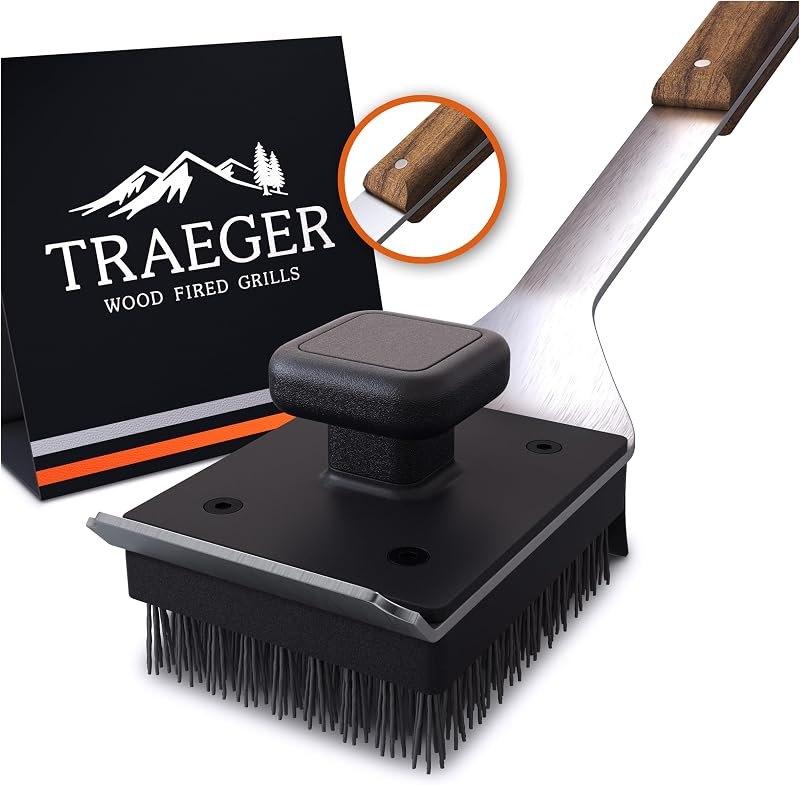 Traeger Grills BAC537 BBQ Cleaning Brush for Outdoor Grill — best bbq cleaning kit for bbq cleaning kit