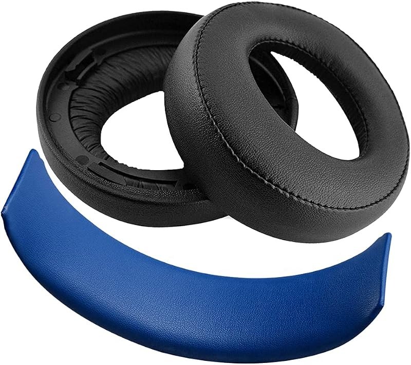 Geekria Earpad & Headband Replacement Kit for Sony PlayStation Gold Wireless Headset CECHYA-0083, Repair Parts
