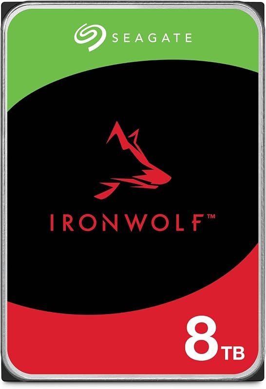 Seagate 8TB IronWolf Internal NAS Hard Drive — NAS hard drive ironwolf for nas hard drive ironwolf