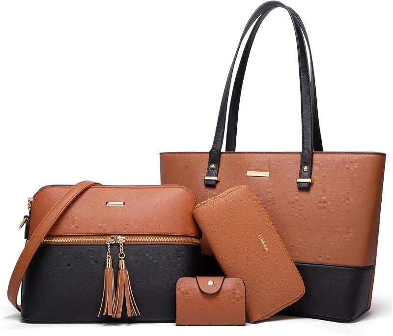 Women Fashion Handbag Wallet Tote Bag Shoulder Bag Top Handle Satchel Purse — Classy Purses, Handbags and Luggage for