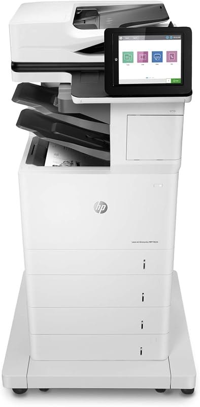 HP LaserJet Enterprise MFP M634z Monochrome All-in-One Printer with Built-in Ethernet, 2-Sided Printing, Extra Paper
