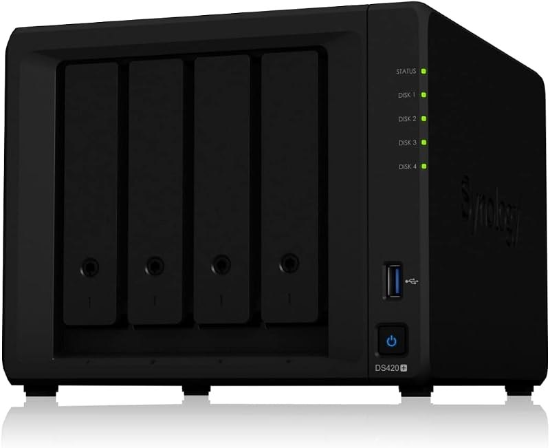 Synology DS420+ 4Bay NAS — 4-bay NAS enclosure for bay nas enclosure
