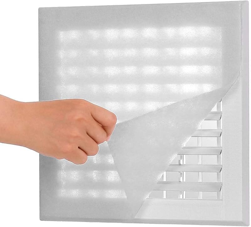 Lisol Complete Air Vent Filters Kit- 98‘’ x 18'' Electrostatic Media With 157" of Installation Tape 36+ Filters per