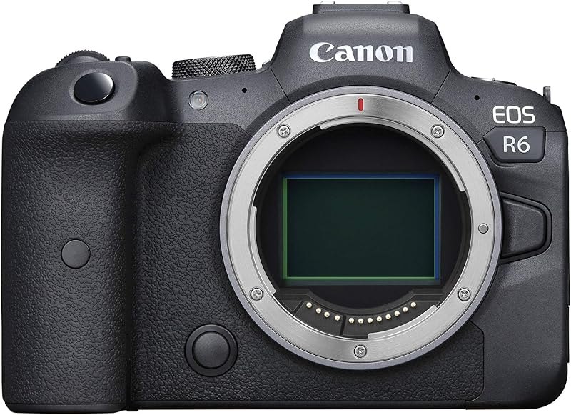 EOS R6 Full-Frame Mirrorless Camera with 4K Video, Full-Frame CMOS Senor, DIGIC X Image Processor, Dual UHS-II SD