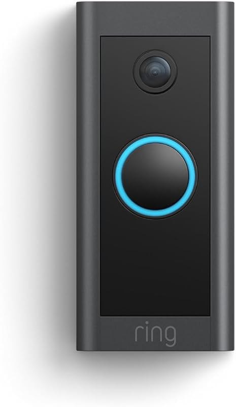 Ring Video Doorbell Wired, HD doorbell camera with Two-Way Talk, real-time alerts, and Advanced Motion Detection