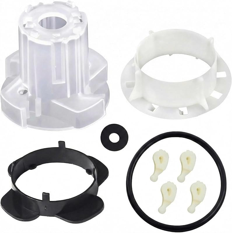 UPGRADED 285811 Medium Cam Agitator Repair Kit by Seentech. Compatible with Whirlpool, Kenmore Washers — Stain, wool