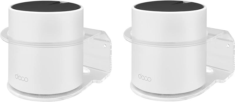 Acrylic Wall Mount for TP-Link Deco X55 AX3000 WiFi 6 Mesh System(Deco X55), X55 Pro, X20, X60, X68