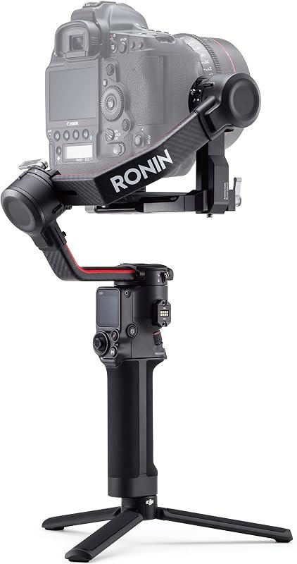 DJI RS 2 - 3-Axis Gimbal Stabilizer for DSLR and Mirrorless Cameras, Nikon, Sony, Panasonic, Canon, Fuji, 10lbs Tested