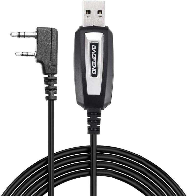 BAOFENG USB Programming Cable CH340 Chip Compatible UV-5R Mini BF-F8HP Pro 5RM UV-32 DM32 K5PLUS GMRS GM-15PRO UV-5G
