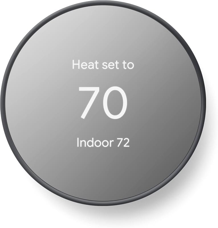 Google Nest Thermostat - Smart Thermostat for Home - Programmable Wifi Thermostat - Charcoal — Home automation ideas