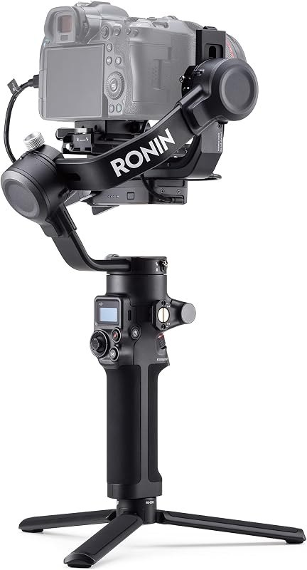 DJI RSC 2 Combo - 3-Axis Gimbal Stabilizer for DSLR and Mirrorless Camera, Nikon, Sony, Panasonic, Canon, Fujifilm