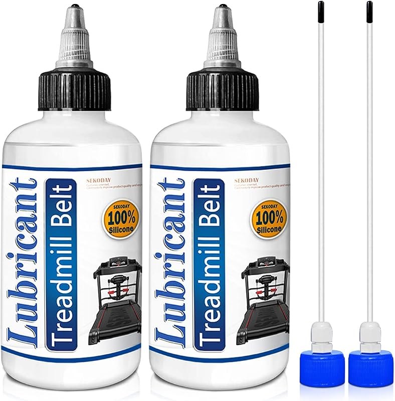 SEKODAY Silicone Treadmill Belt Lubricant/Lube Kit - 8.4 Oz/Performance with 2 Application Tubes and 2 Precision Tip