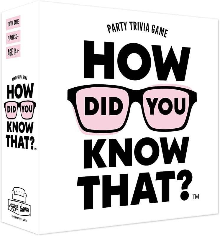 Hygge Games How did You Know That? — Amazon Games to keep you entertained for games keep you entertained