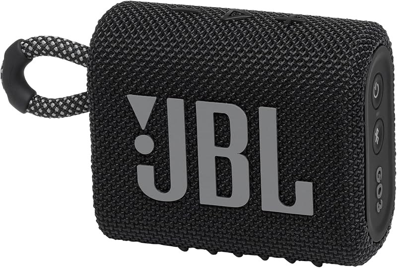 JBL Go 3 - Portable Mini Bluetooth Speaker, big audio and punchy bass, IP67 waterproof and dustproof, 5 hours of