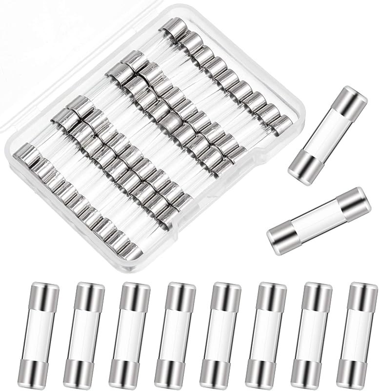 Weewooday 40 Pcs Replacement Fuses for Christmas Lights C9, C7 and G40 — christmas replacement parts for christmas