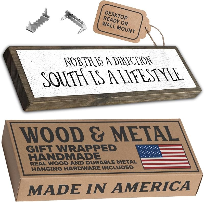 Wood & Metal Southern Sign — best lifestyle and home automation for lifestyle home automation