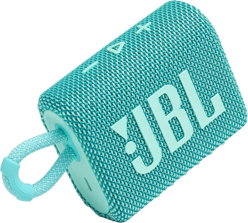 Go 3 - Portable Mini Bluetooth Speaker, big audio and punchy bass, IP67 waterproof and dustproof, 5 hours of playtime