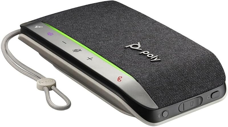 Poly - Sync 20 USB-C Personal Smart Speakerphone (Plantronics) - Connect to Cell Phone via Bluetooth and PC/Mac via