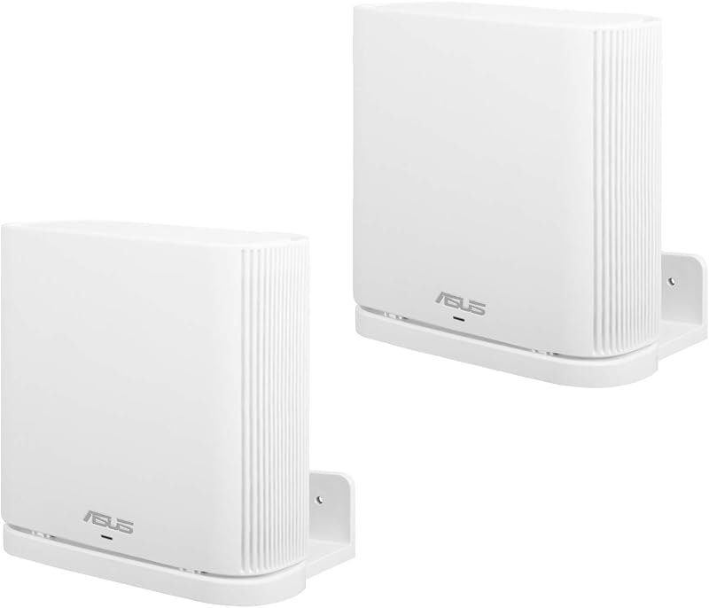 Wall Mount Holder for ASUS ZenWiFi AX Whole-Home Tri-Band Mesh WiFi 6 System (XT8)(CT8)(XT9),Simple and Sturdy Wall