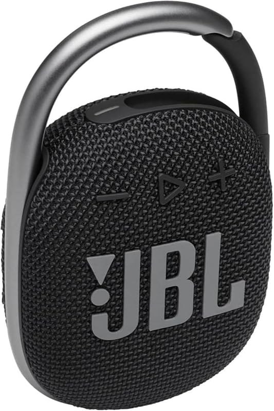 JBL Clip 4 - Portable Mini Bluetooth Speaker, big audio and punchy bass, integrated carabiner, IP67 waterproof and