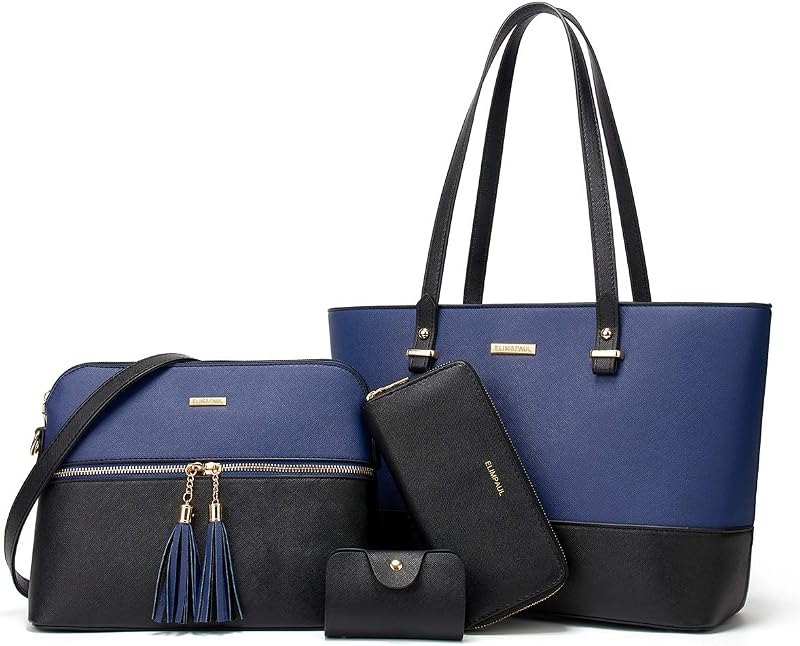 Women Fashion Handbag Wallet Tote Bag Shoulder Bag Top Handle Satchel Purse — Classy Purses, Handbags and Luggage for