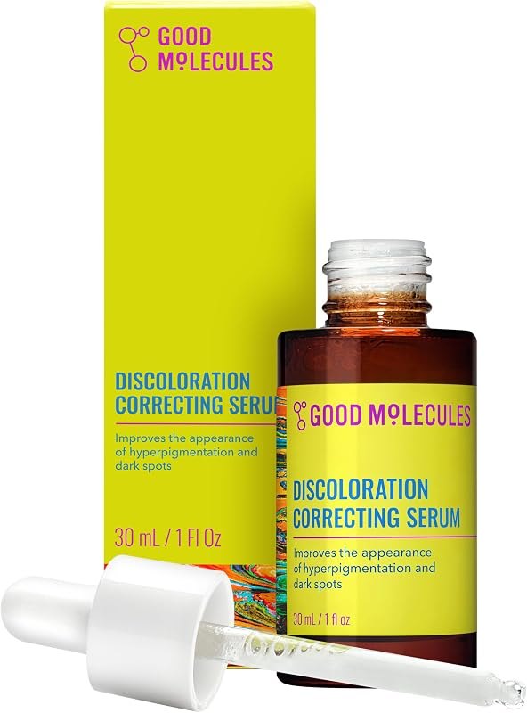 Good Molecules Discoloration Correcting Serum, Dark Spot Serum, 1 fl oz — Serums and balms for reactive skin. for