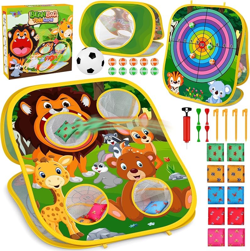 Animal Bean Bag Toss Game Toy Outdoor Toss Game — Amazon Games to keep you entertained for games keep you entertained
