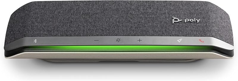 Poly - Sync 40 Smart Speakerphone (Plantronics) - Flexible Work Spaces - Connect to PC/Mac via Combined USB-A/USB-C